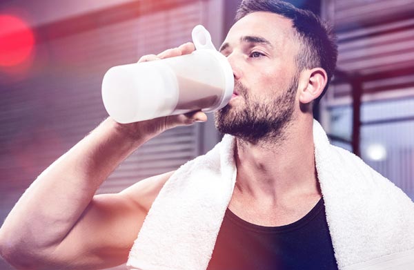 Drink a Shake During Training