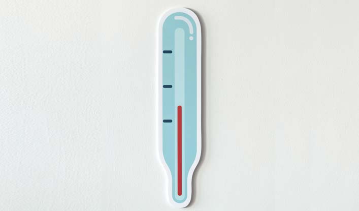 What is Red Liquid in the Thermometer