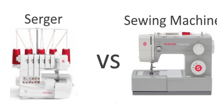 When to Use A Serger Vs Sewing Machine?