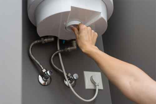 the electric water heater